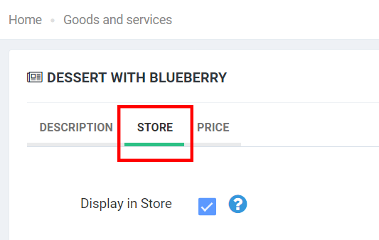 How to set up the Store in the customer application inCust?